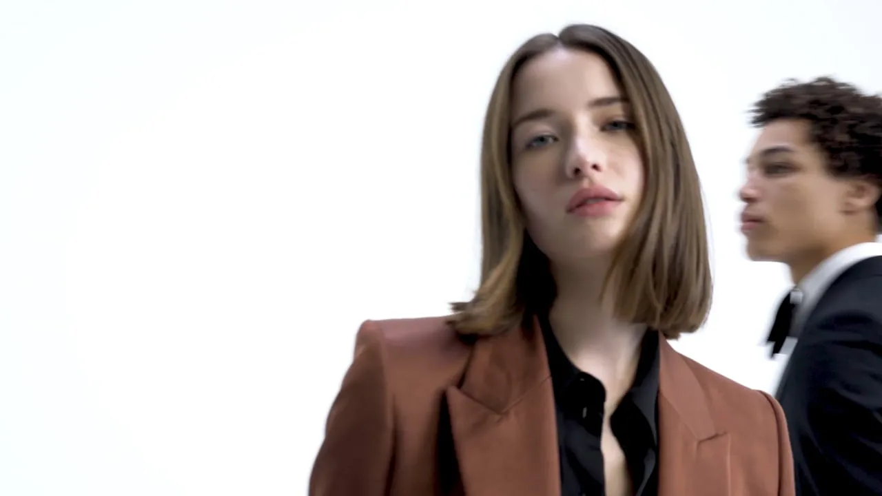 still from a fashion film by coup de cœur
