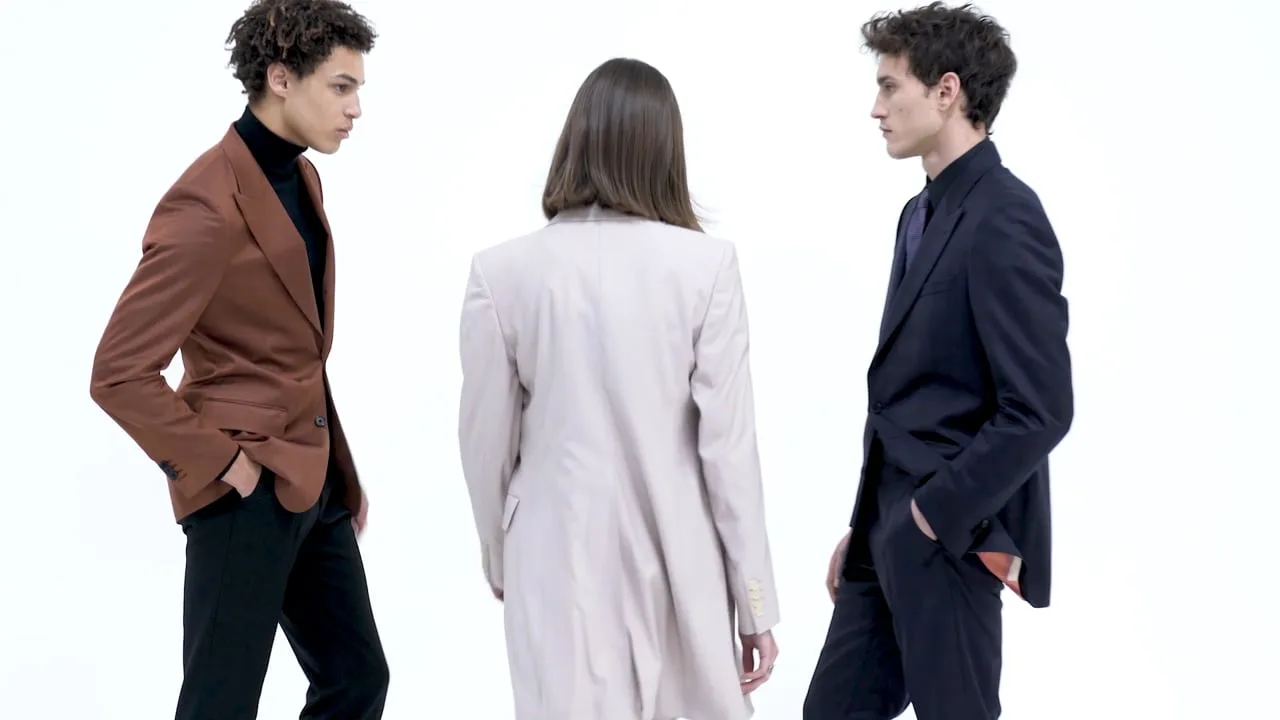 still from a fashion film by coup de cœur
